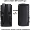 image:imageseyfocnia Convertible Travel Garment BagCarry on Garment Duffel Bag for Men Women  3 in 1 Hanging Suitcase Suit Business Travel Bag