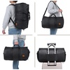 image:imageseyfocnia Convertible Travel Garment BagCarry on Garment Duffel Bag for Men Women  3 in 1 Hanging Suitcase Suit Business Travel Bag